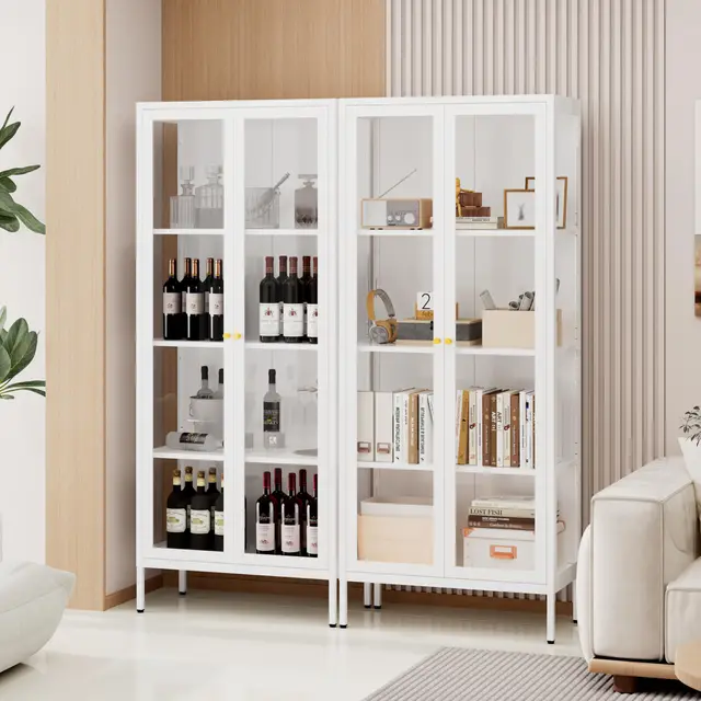 timeless pieces glasvitrine stehend