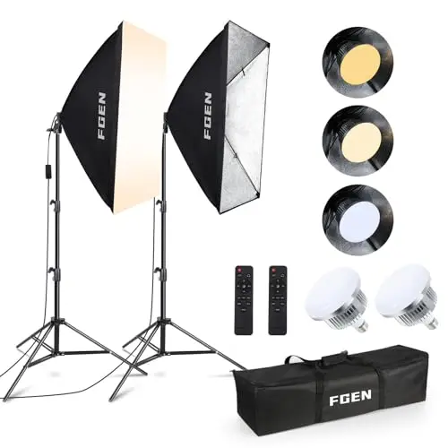 FGen LED Softbox Set