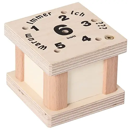 Bartl 111711 Spannendes Würfelspiel aus Holz Warum Immer ich?, für die ganze Familie von Klein bis Groß