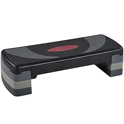 Yaheetech Höhenverstellbares Fitness-Steppbrett