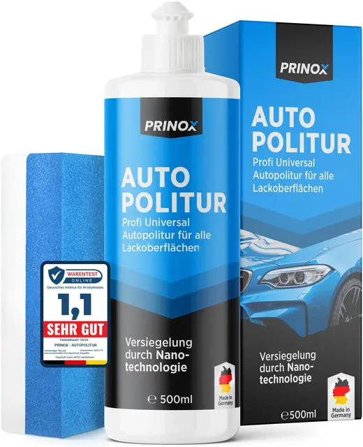 Prinox Autopolitur mit Schwamm