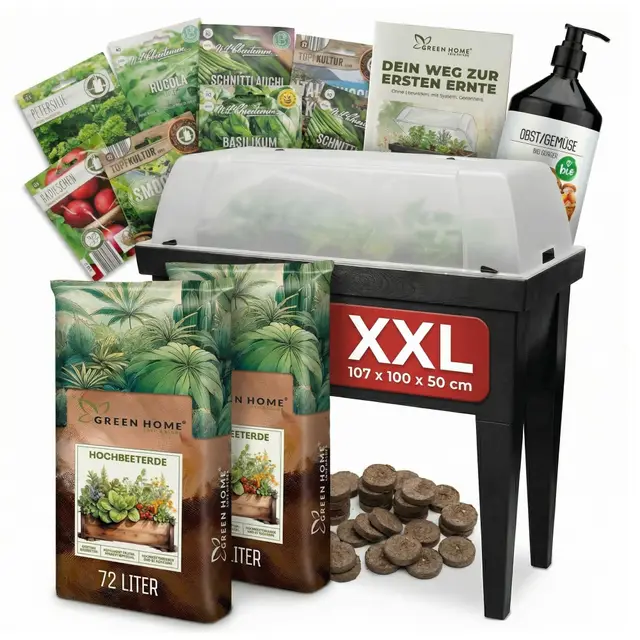 green home love nature hochbeet set xxl