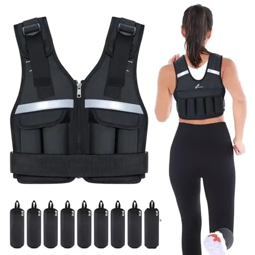 Sportneer Verstellbare Gewichtsweste 0,9–19 kg