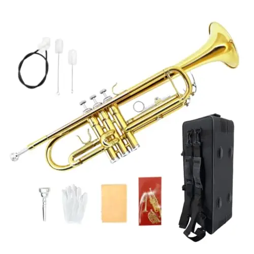 wuqimusc bb trompete set anfänger 7c