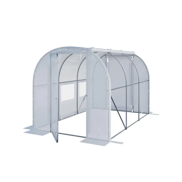 toolport foliengewächshaus premium 2x3m