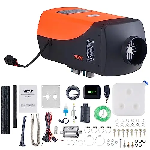 VEVOR Diesel-Standheizung 8 kW 12V mit LCD & Fernbedienung