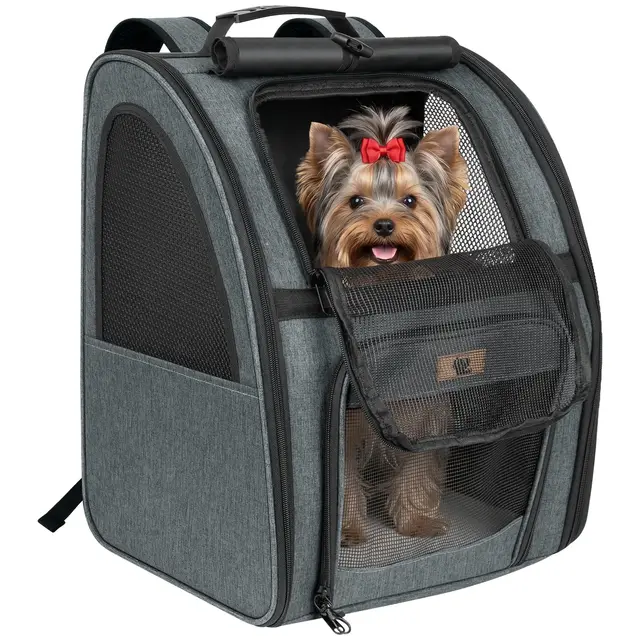 Aystkniet Katzen- & Hunderucksack faltbar 15 kg Transportrucksack