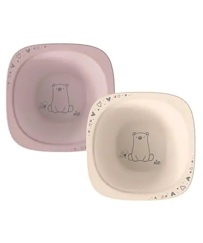 nip Babybrei-Schüssel Rosa