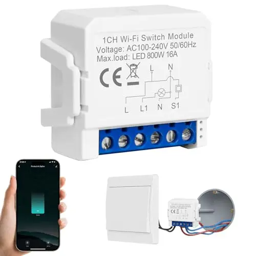 rdtok alexa lichtschalter wifi