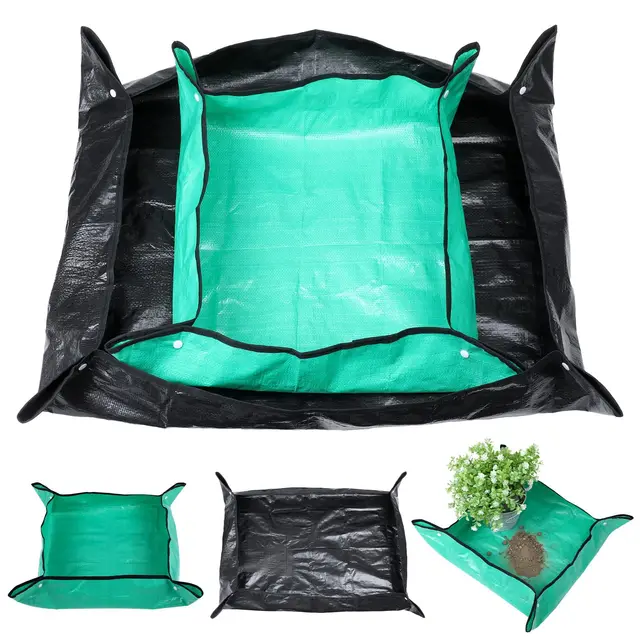 HJZHII Pflanzmatte Set 66x66cm & 100x75cm