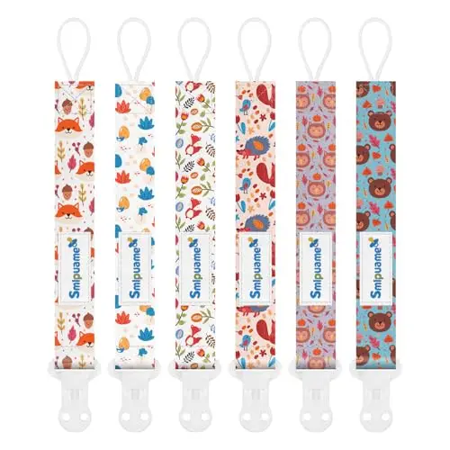 smlpuame schnullerkette 6er set