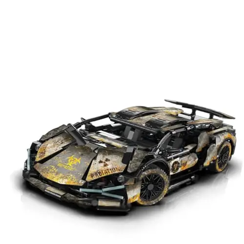 Supersportwagen Bausteine Sets, 1314 Teile 1:14 Drift Auto Bausteine, Modell-Bauset für Erwachsene, Technic Sportwagen Bausteine Rennwagen Auto Modell