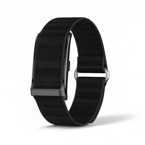 Elprico Screenless Fitness Tracker Band, wasserdichte Aktivität und Schlafmonitor mit 45 -tägiger Batterie, Smart Armband Health Band für Männer und Frauen (Black)