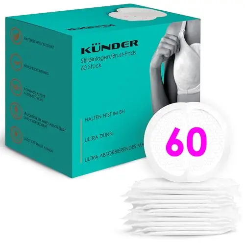 Stilleinlagen einweg 60 Stück stilleinlagen für die nacht stilleinlagen dünn ultra-saugfähig und atmungsaktiv - für kleine und große Brüste breast pads nursing pads