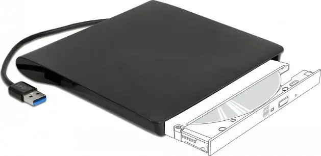 DeLOCK 5.25 Zoll Gehäuse für Ultra Slim SATA