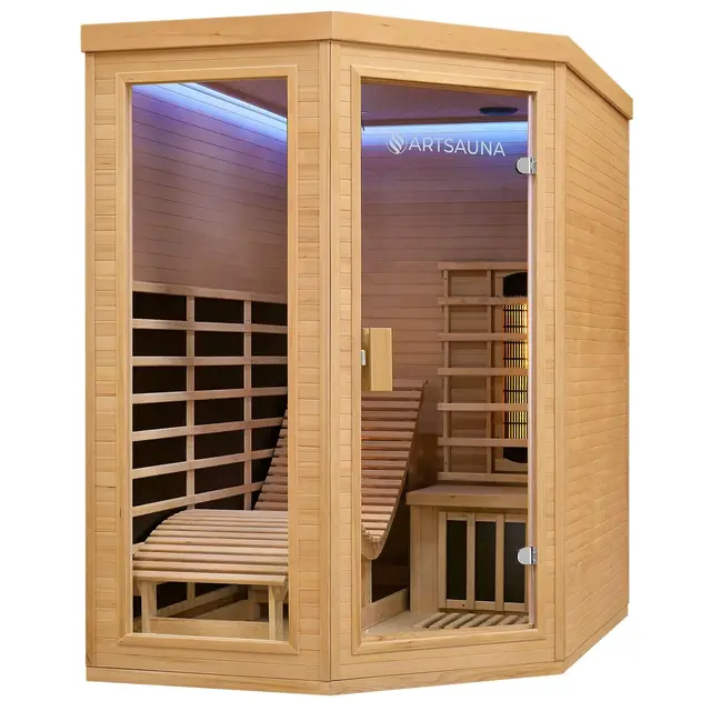 Artsauna Kolding Infrarotkabine 2 Personen Hemlock