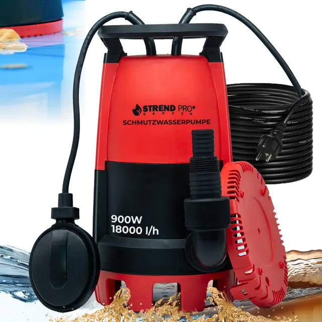 strend pro mc900e tauchpumpe 900w
