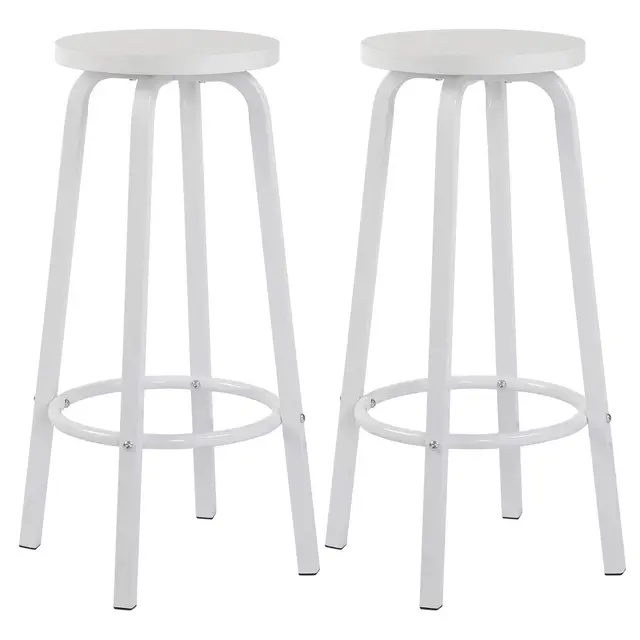 woltu barhocker 2er set weiß 72cm