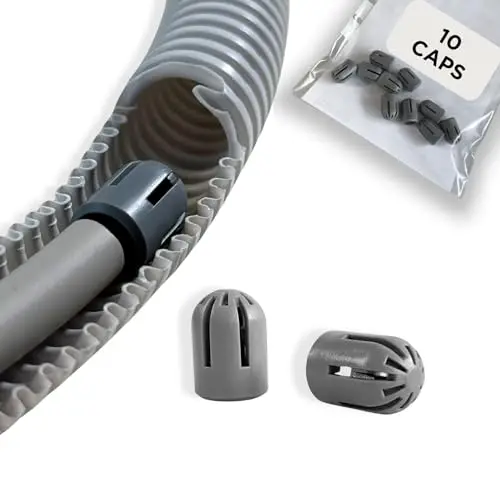 Kabeleinziehhilfe für Leerrohre, festsitzende Einziehhilfe für Leerrohre, NYM 3x, 4x & 5x1,5mm² sowie 3x2,5mm² für Handwerker und Laien (10, NYM Grey Allround)