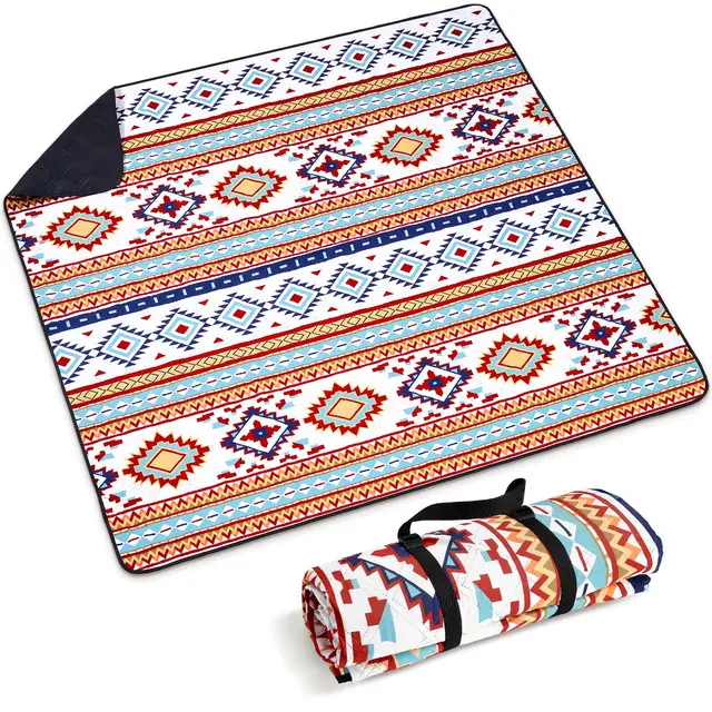 siegvoll picknickdecke 200x200cm xxl