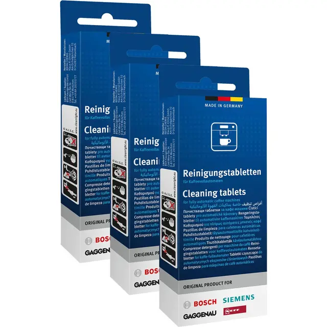 Bosch Reinigungstabletten für Kaffeemaschinen
