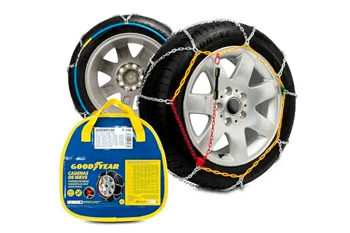 Goodyear Metallschneeketten 9mm Größe 100 mit automatischem Spanner
