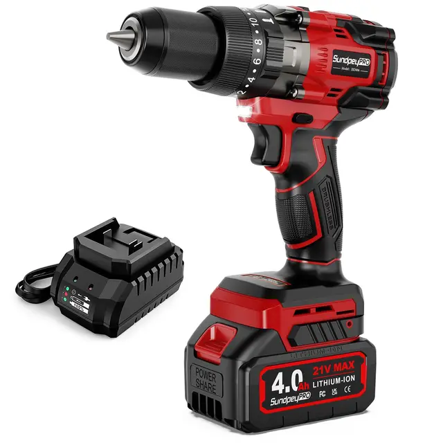 sundpeypro 21v 130nm schlagbohrschrauber