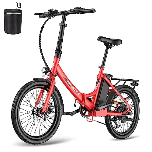 Fafrees F20 Light Elektrofahrrad Klapprad E-Bike 250W Motor 36V 16.75Ah Akku,20 Zoll E-Fahrrad Faltbares 35N.M Drehmoment E-Mountainbike 25km/h