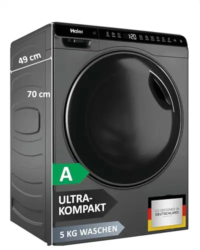 Haier HW50-BP12307GU1 Mini-Waschmaschine 5kg