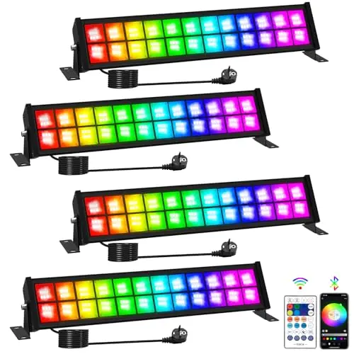 t-sunus rgb led fluter 72w