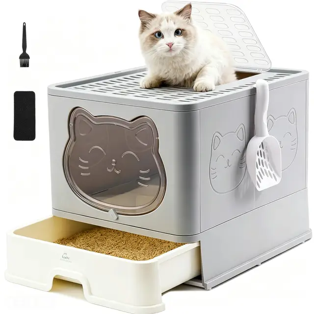hellmiao msp-03 xl katzentoilette deckel