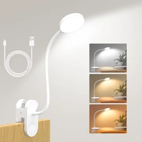 zaplit 61 led akku leselampe bett