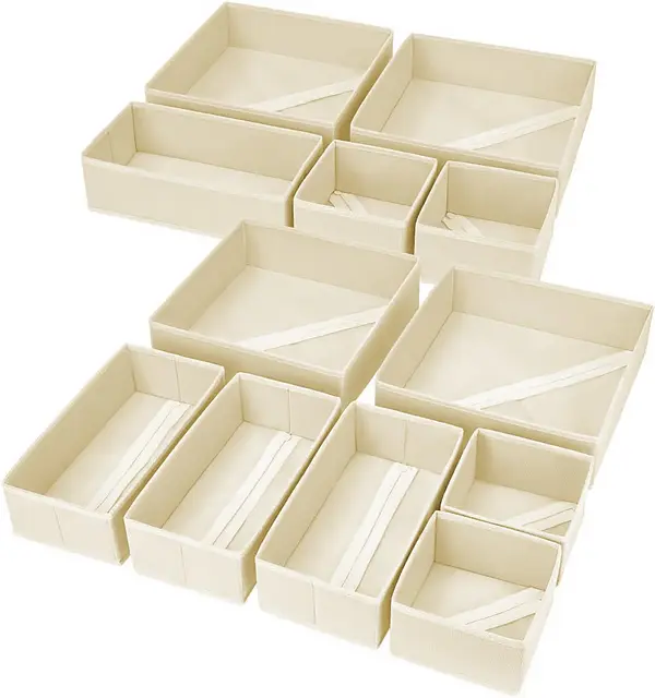homsorout 12er set schrankorganizer