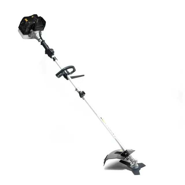 Wiltec 5in1 Benzin Multitool 1,76 PS Gartengerät, Rasentrimmer, Heckenschere, Hochentaster, Motorsense und 30 cm Verlängerungsstange für Gartenpflege