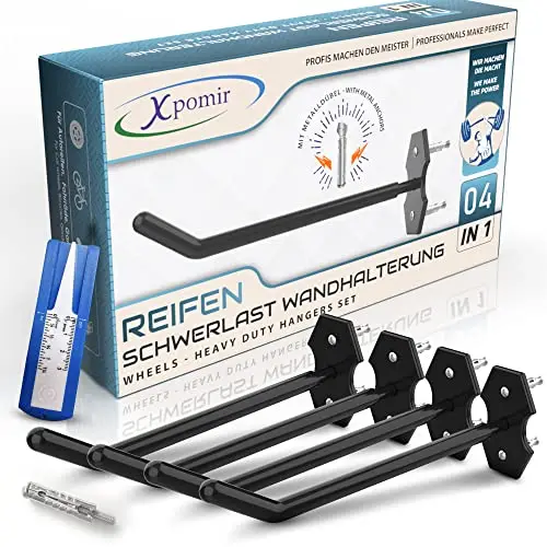 Xpomir Reifen Wandhalterung 4er Set