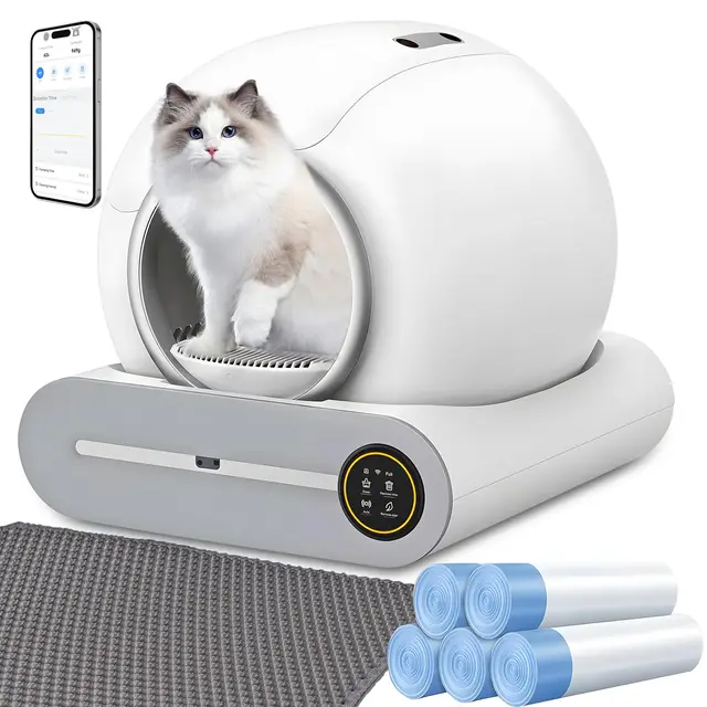 xqd koon selbstreinigende katzentoilette