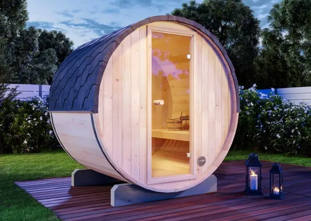 finntherm fass-sauna mini xs gartensauna
