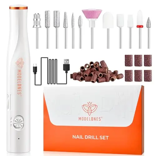 modelones nagelfräser kabellos 25000