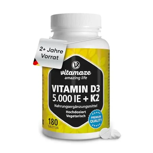 Vitamaze D3 K2 180 Tabletten