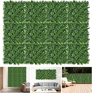künstliche pflanzenwand 12er-set 50x50
