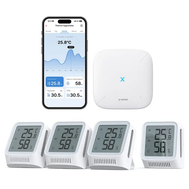 x-sense sth0a41 wlan temperatur