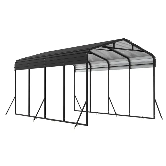 VA-Cerulean Carport Metallgarage