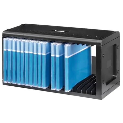 hama cd regal 20 cds wandmontage