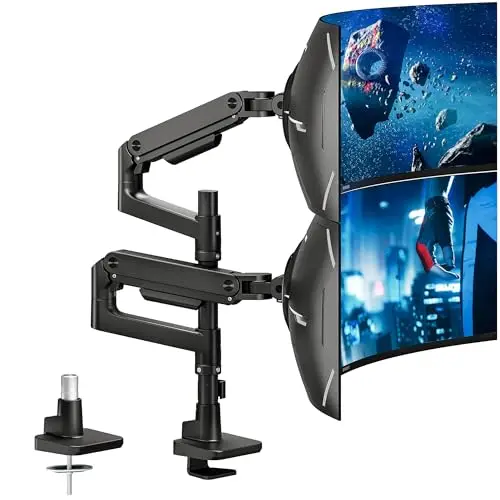 ARES WING Monitorarm Gasdruck 2 Monitore 17-49 Zoll