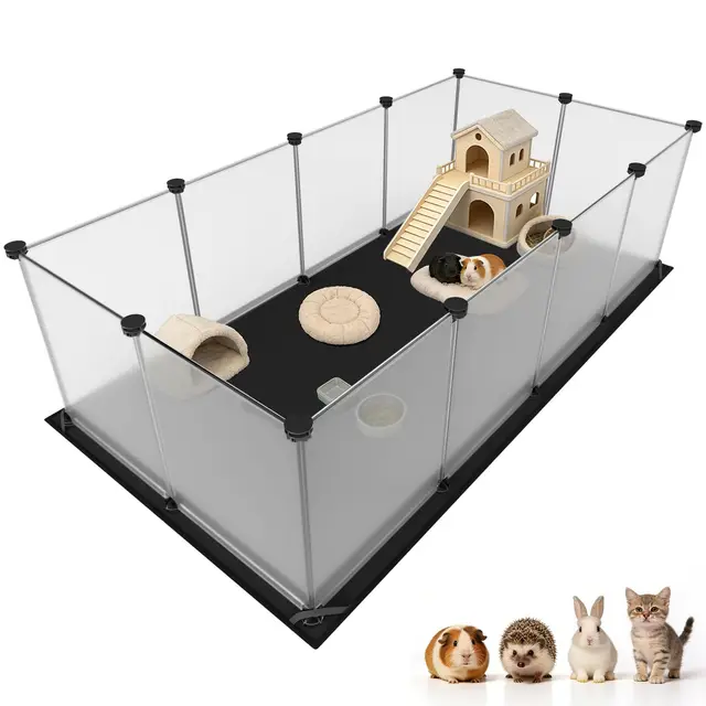 aystkniet meerschweinchen käfig