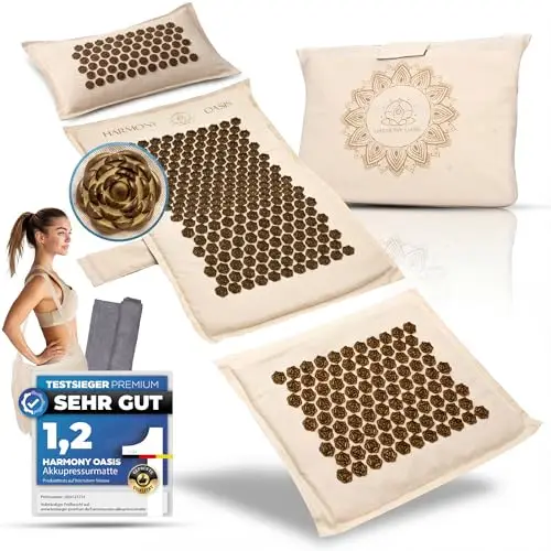 harmony oasis akupressurmatte xxl set
