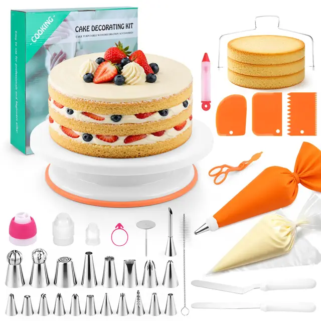 elalove tortenzubehör set 61-teilig