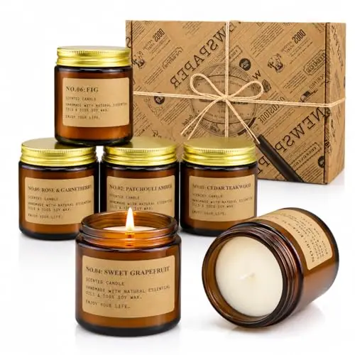 yinuo light duftkerzen geschenkset 6er