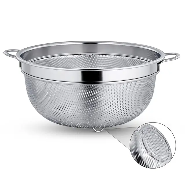 teamfar edelstahlsieb 19,5 cm mit