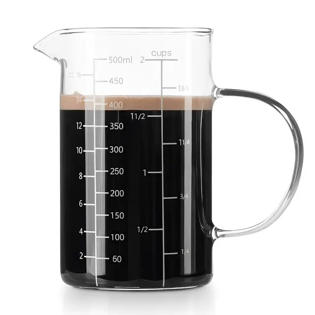 frutpunch messbecher glas 500ml drei